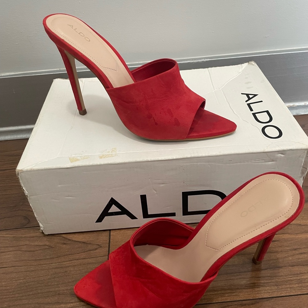 Aldo Women's Red Stiletto Heels